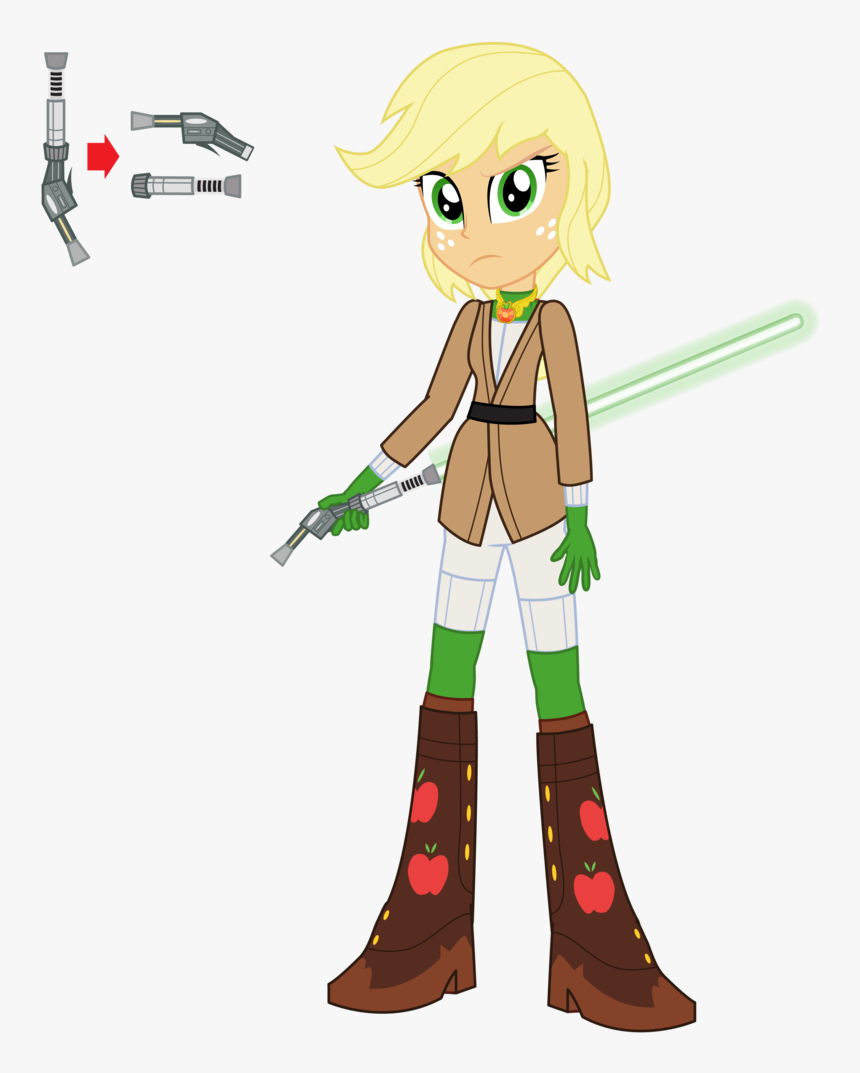 20th Century Fox, Alternate Hairstyle, Applejack, Artist - Star Wars Equestria Girls, HD Png Download, Free Download