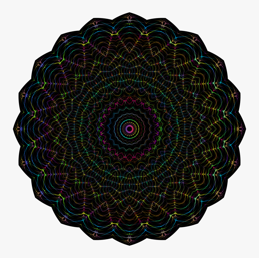 Polyprismatic Plasma Fields - Circle, HD Png Download, Free Download