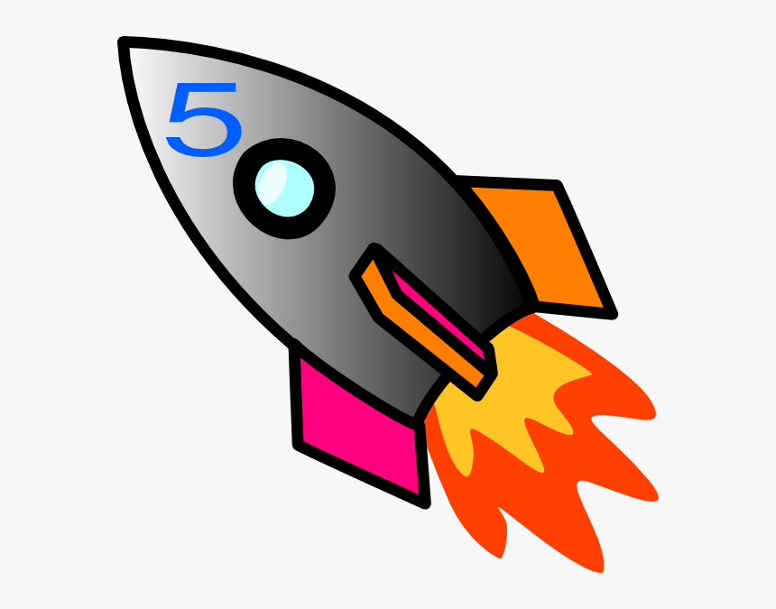 Rocket Launch Clip Art - Rocket Clip Art, HD Png Download, Free Download