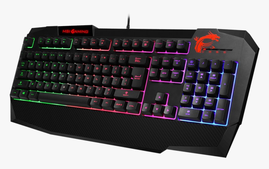 Msi Ds4200 Interceptor Gaming Keyboard - Msi Ds4200, HD Png Download, Free Download