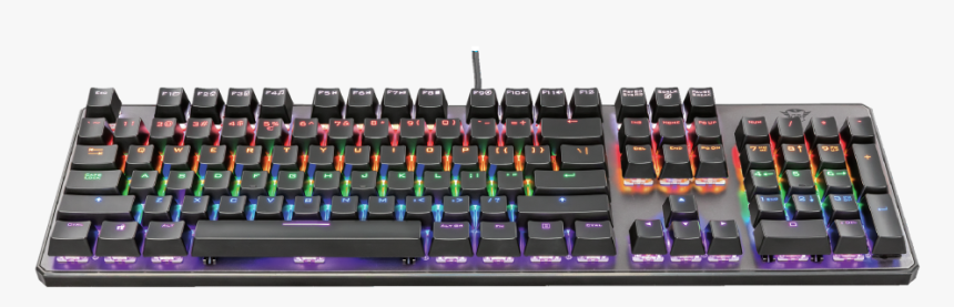 Gxt 865 Asta Mechanical Gaming Keyboard - Trust Asta, HD Png Download, Free Download
