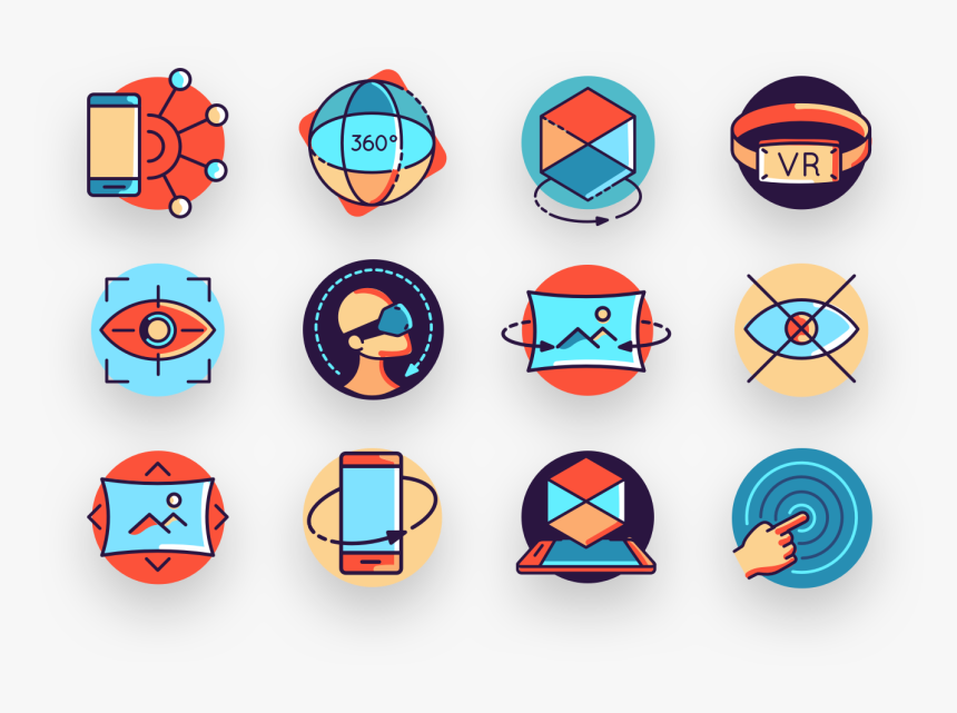 Download Your Vr/ar Icon Pack Today - Vr Icon, HD Png Download, Free Download