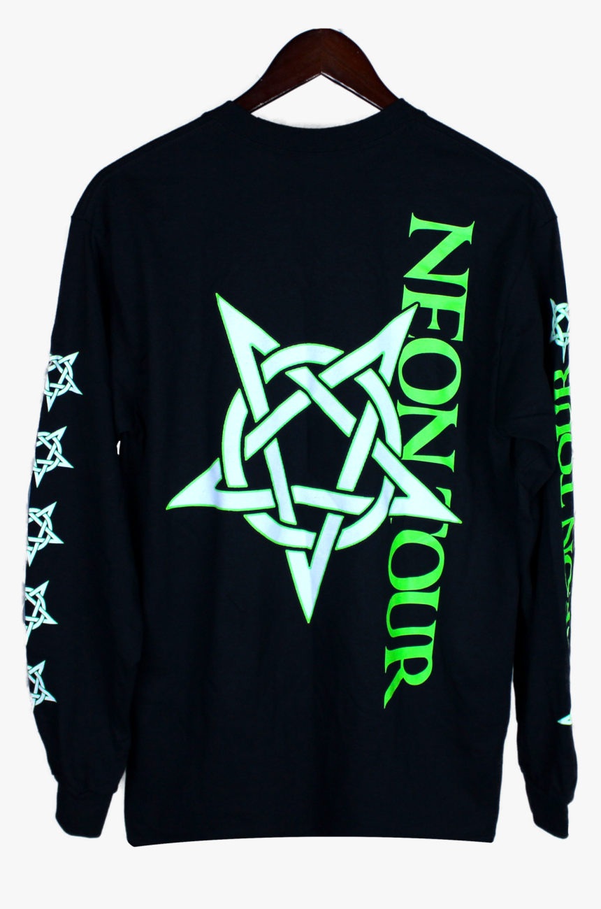 Playboi Carti Neon Tour Black Long Sleeve - Playboi Carti Hoodie Neon, HD Png Download, Free Download