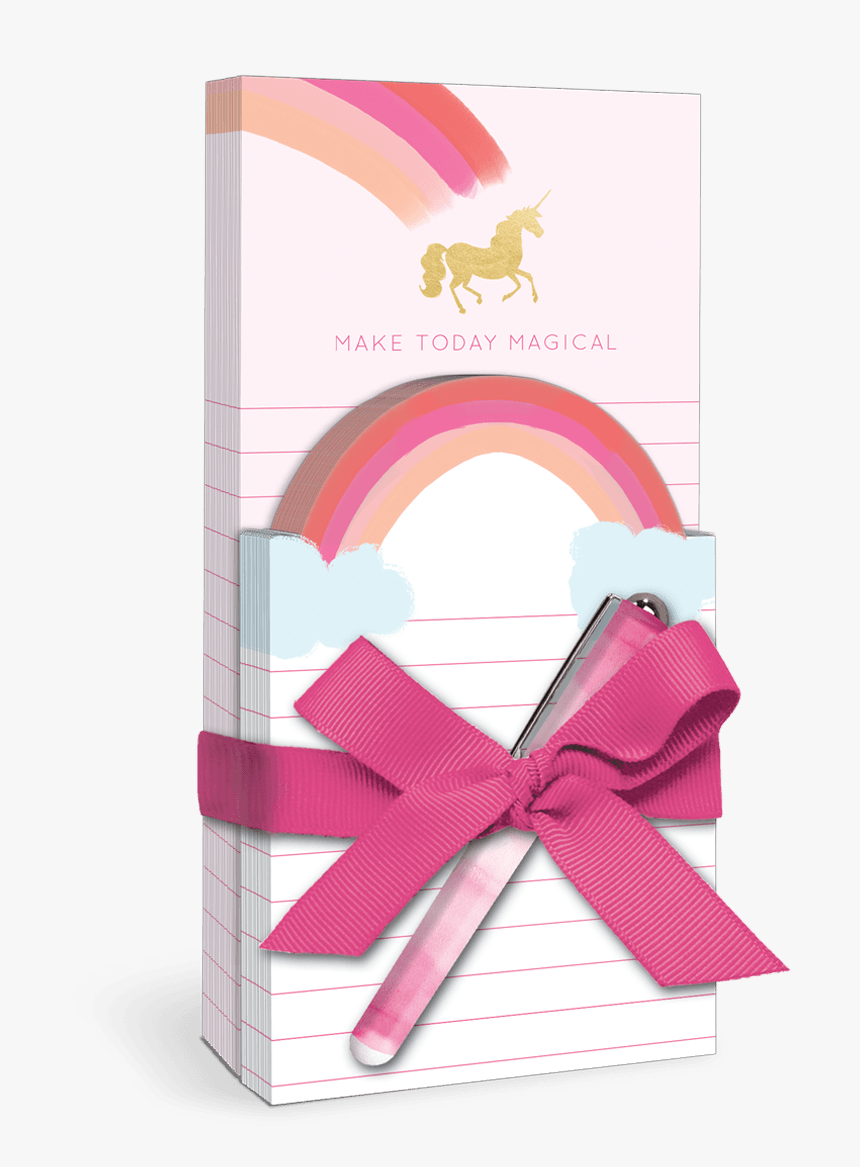 Magical Unicorn Note Pad Duo - Wedding Favors, HD Png Download, Free Download