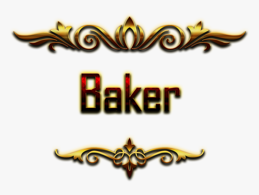 Baker Decorative Name Png - Masood Name, Transparent Png, Free Download