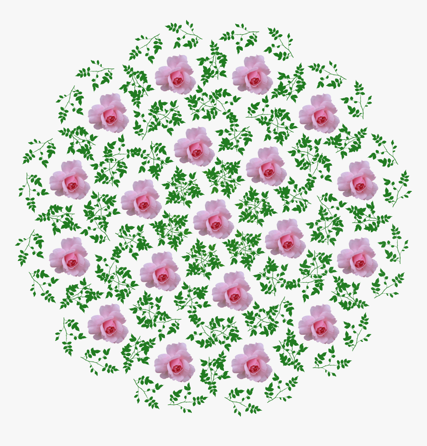 Rose Design Clip Arts - Motif, HD Png Download, Free Download