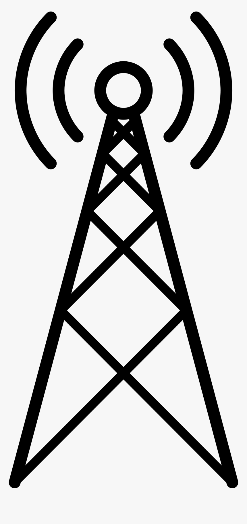 Signal Tower Vector Clipart Image - Signal Tower Transparent, HD Png Download, Free Download