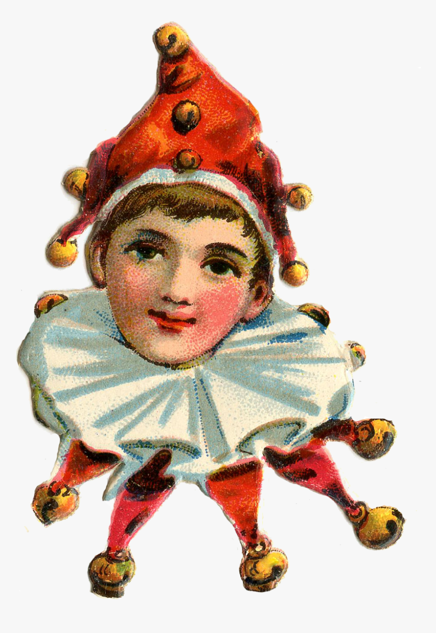 Vintage Clown Clip Art , Png Download - Clown Vintage, Transparent Png, Free Download