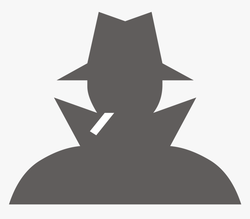 Cartoon Criminal Silhouette, HD Png Download, Free Download