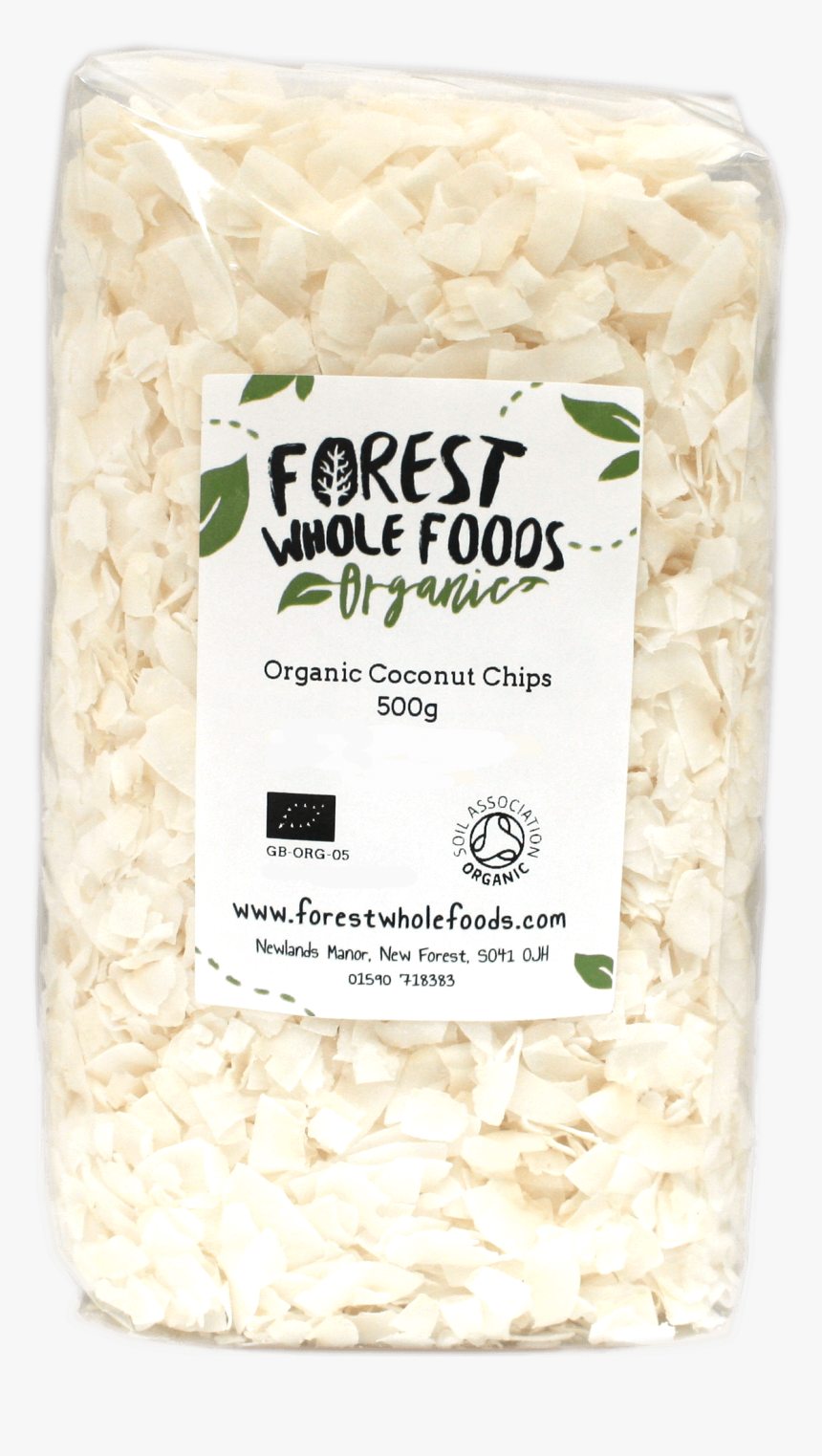 Organic Coconut Chips 500g - Popcorn, HD Png Download, Free Download