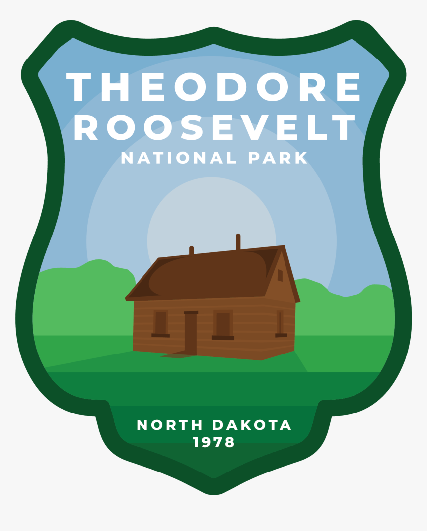 Transparent Theodore Roosevelt Clipart - Theodore Roosevelt National Park Logo, HD Png Download, Free Download