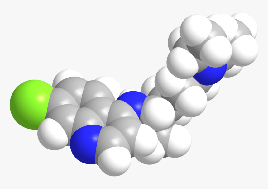 Chloroquine 3d Structure - Chloroquine For Covid 19, HD Png Download, Free Download