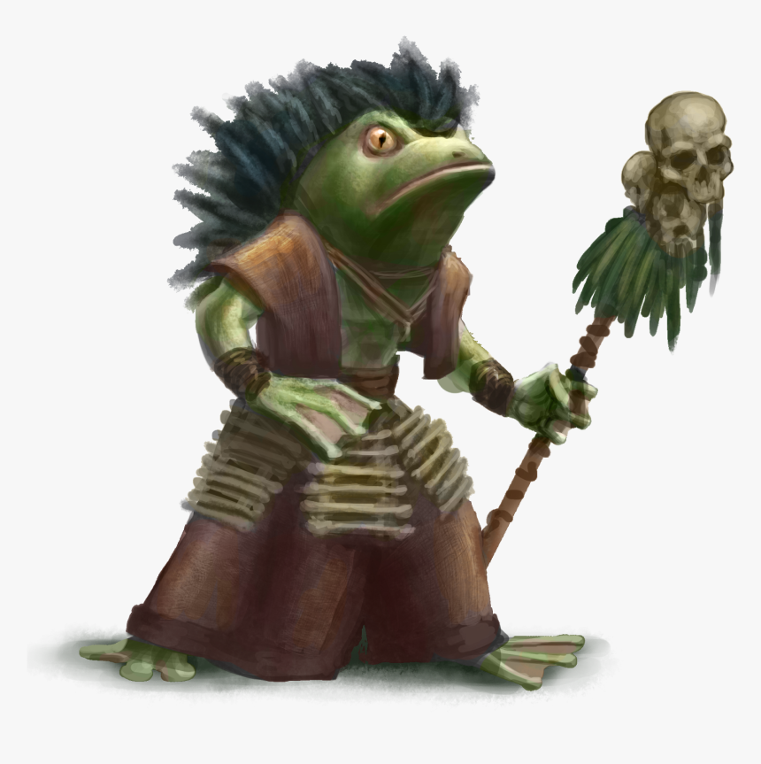 Druid Of The Swamp - Bullywug Png, Transparent Png, Free Download