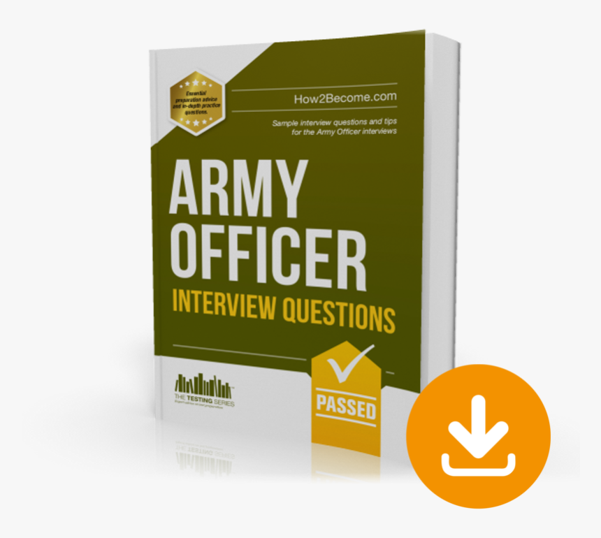 Army Officer Interview Questions & Answers Instant - Graphic Design, HD Png Download, Free Download