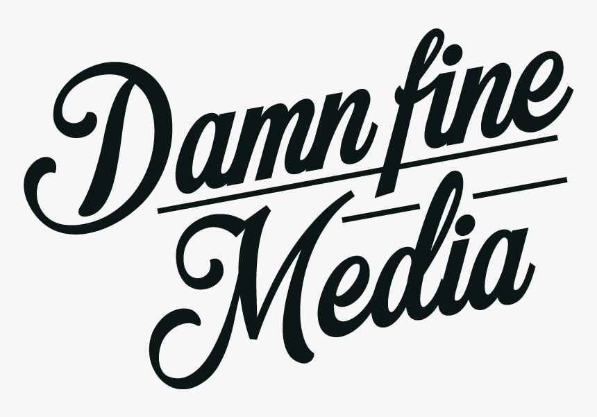 Damnfinemedia-lg - Calligraphy, HD Png Download, Free Download