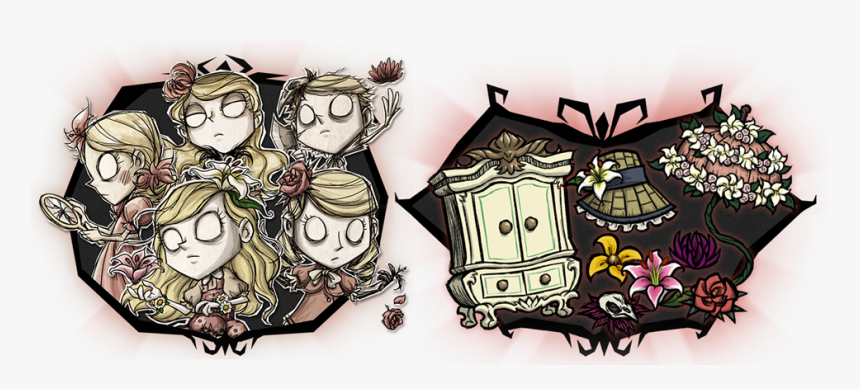 Don T Starve Together Wendy Skins, HD Png Download, Free Download