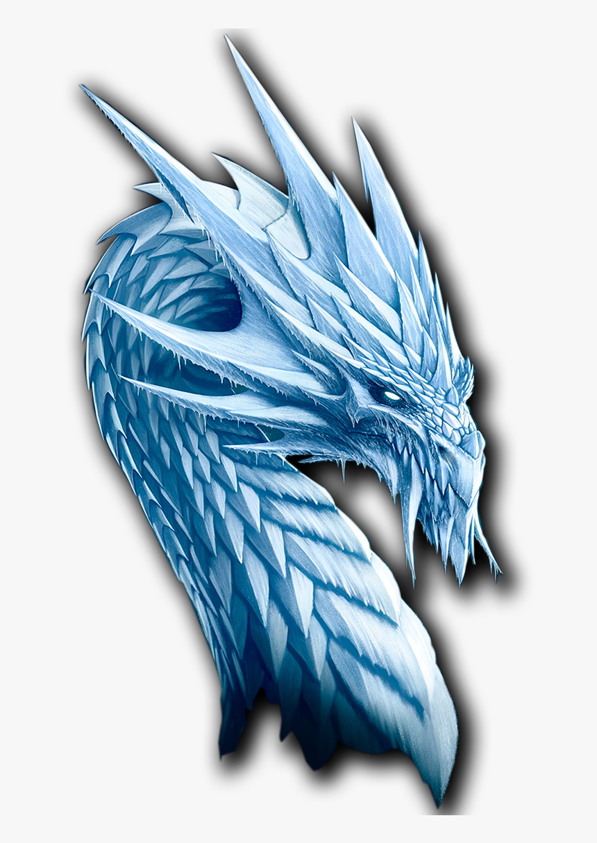 White Ice Dragon Png Download Transparent Ice Dragon Png Png