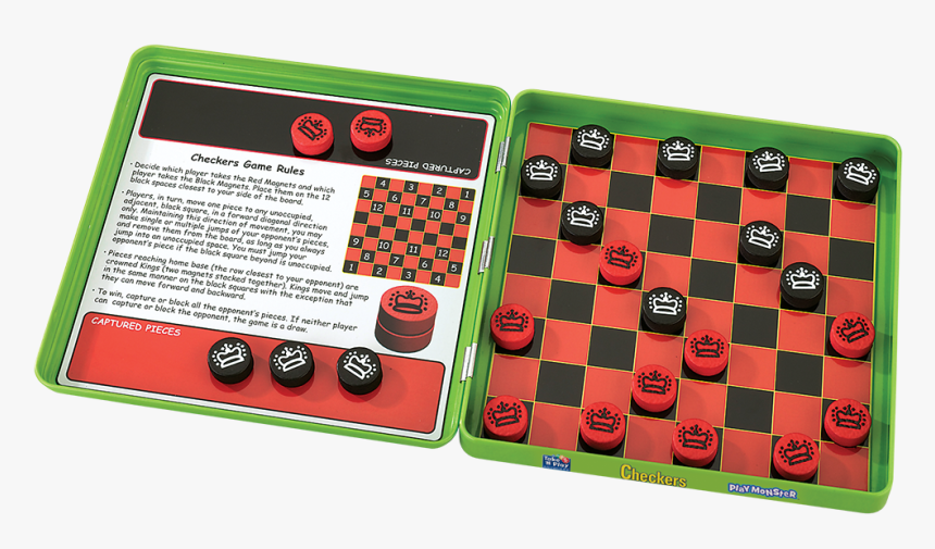 Take N Play Anywhere Checkers , Png Download - Patch Products Take 'n' Play Anywhere Bingo, Transparent Png, Free Download