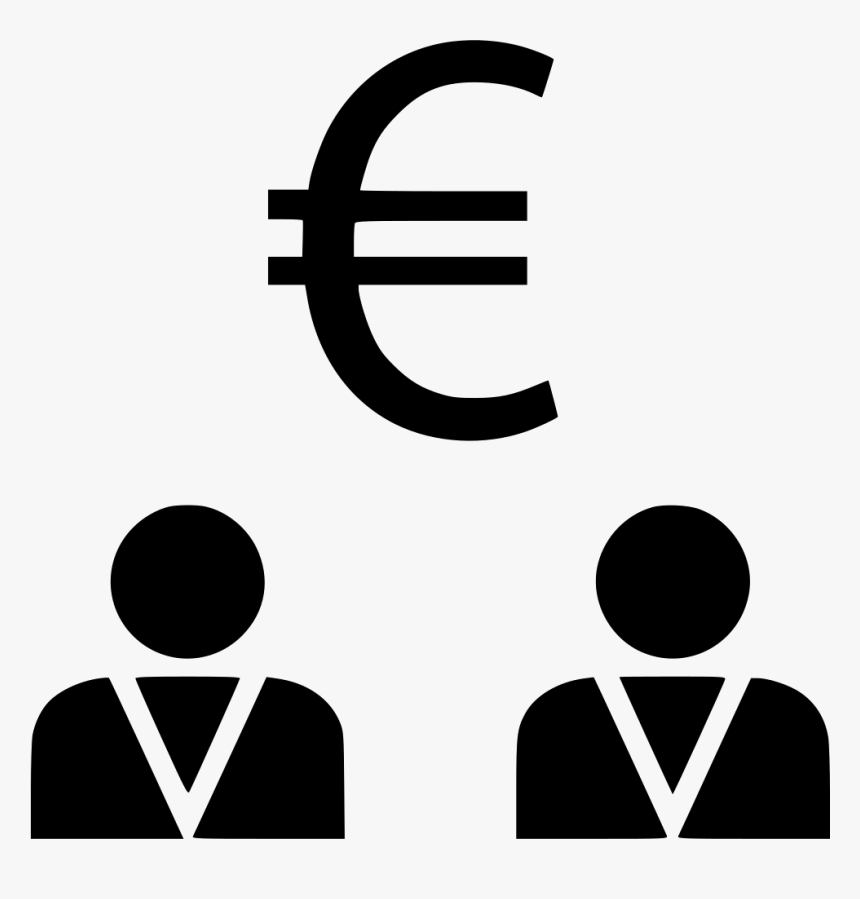 Team Work Users Profile Currency - Euro Symbol, HD Png Download, Free Download