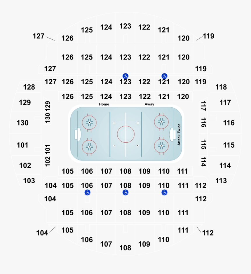 Springfield Thunderbirds At Charlotte Checkers - Bojangles Coliseum Map Charlotte Nc, HD Png Download, Free Download