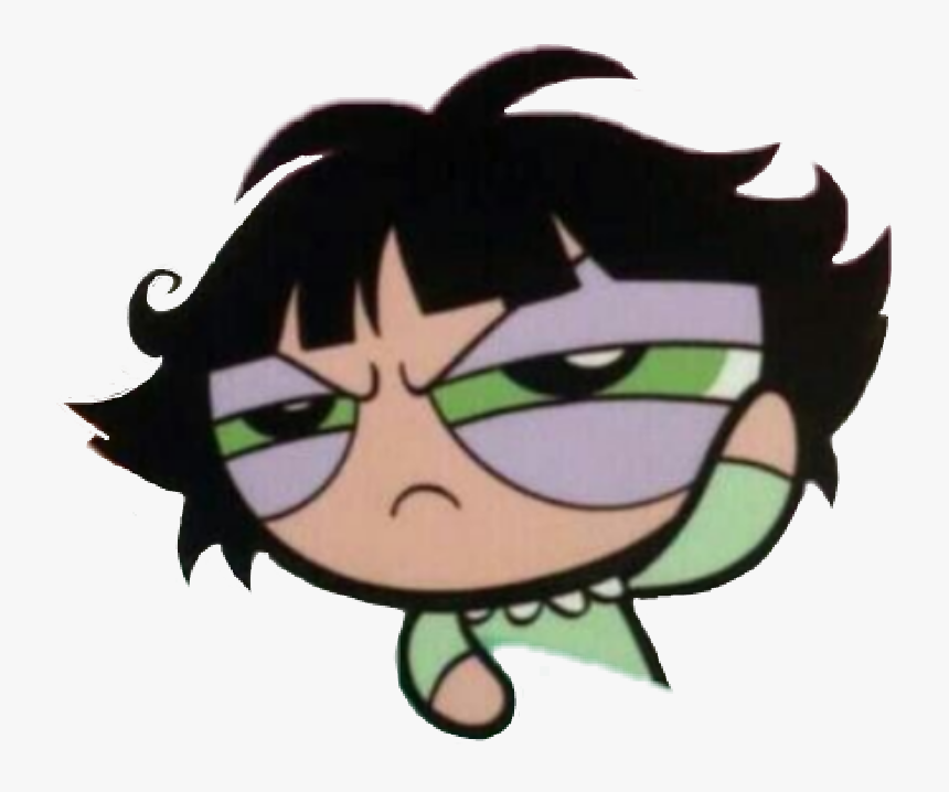 #powerpuffgirls #thepowerpuffgirls #buttercup #tired - Buttercup Powerpuff Girls Sleepy, HD Png Download, Free Download