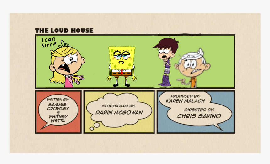 Spongebob And The Loud House, HD Png Download, Free Download