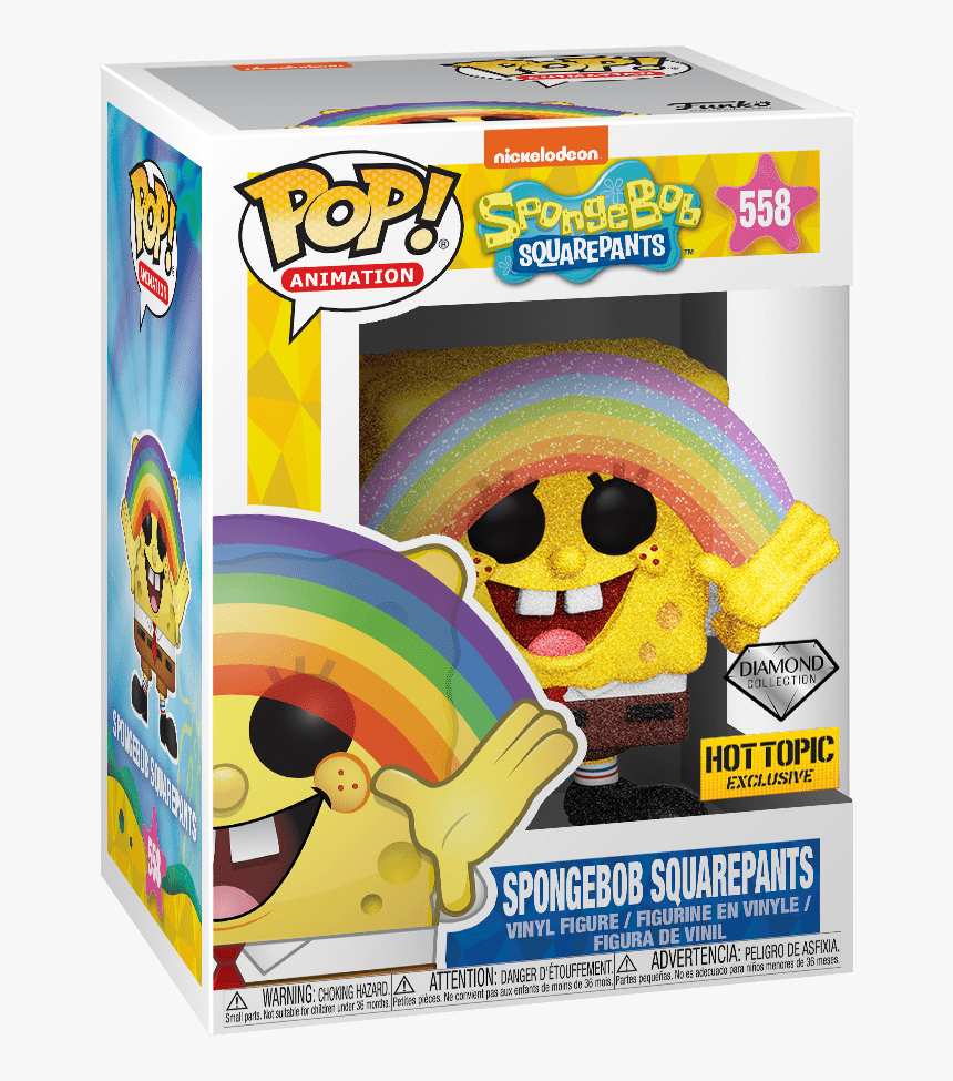 Funko Pop Spongebob Rainbow, HD Png Download, Free Download