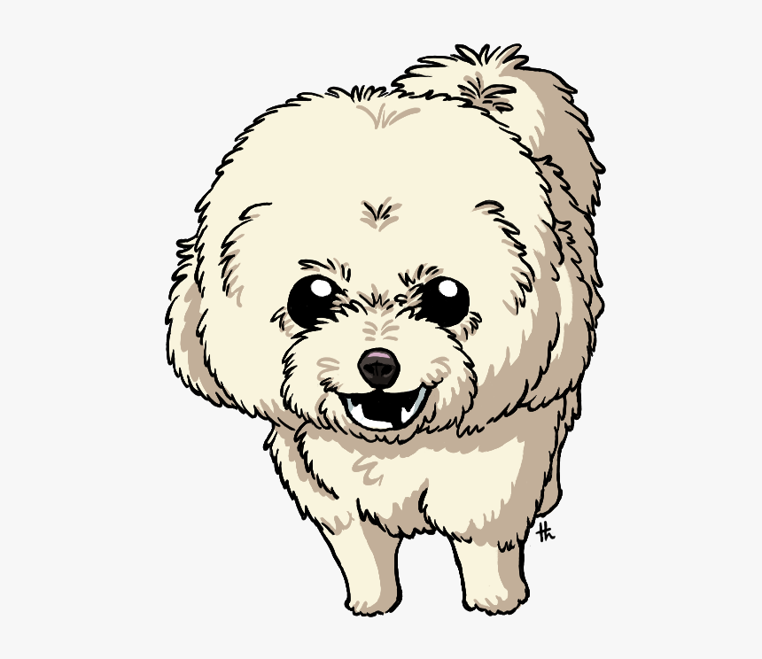 A Pet Portrait Of Jax The Puffy Bichon Commissioned - Companion Dog, HD Png Download, Free Download