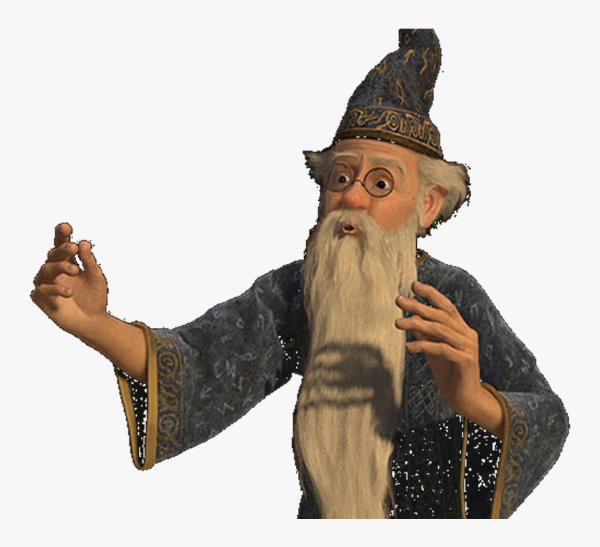 Merlin From Shrek The Third - Shrek Merlin Png, Transparent Png, Free Download