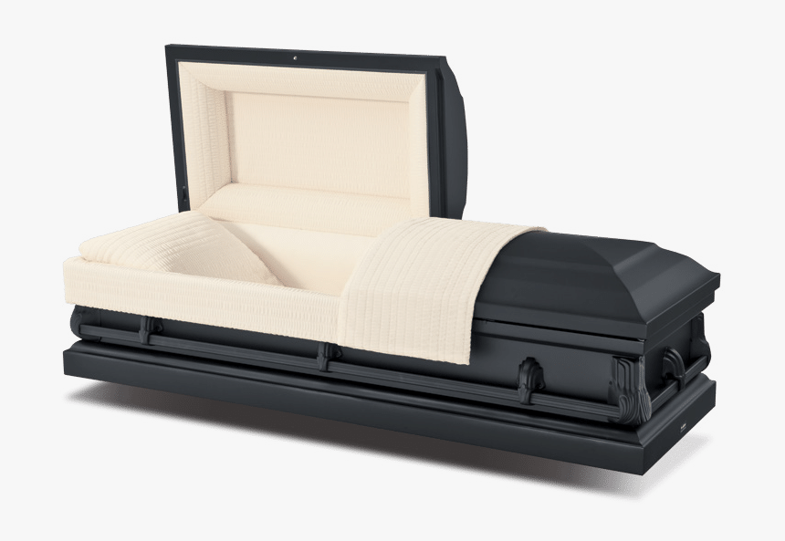 Ammen Family Apollo Flat Black Casket - 20 Gauge Steel Black Casket, HD Png Download, Free Download