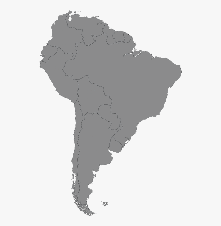 Chile In South America Map , Png Download - Venezuela In South America, Transparent Png, Free Download