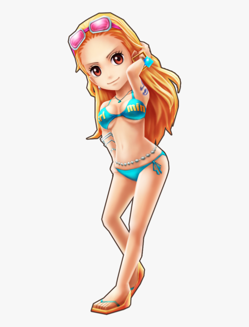 Nami Swimsuit Thousand Storm - One Piece Thousand Storm Nami, HD Png Download, Free Download