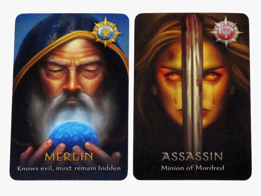Merlin - Avalon Board Game Merlin, HD Png Download, Free Download