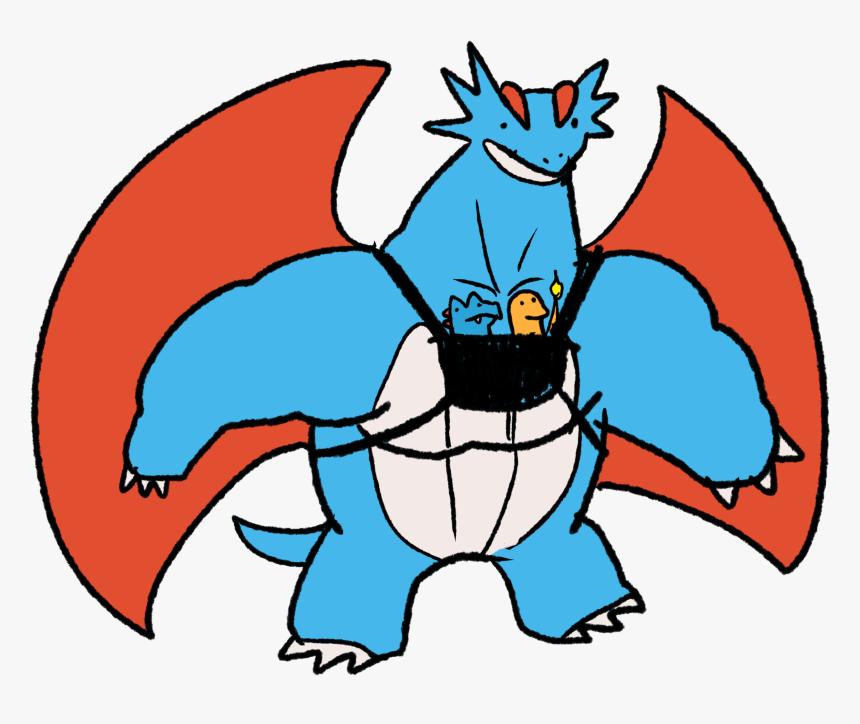 Pokemon Mystery Dungeon Salamence Meme, HD Png Download, Free Download