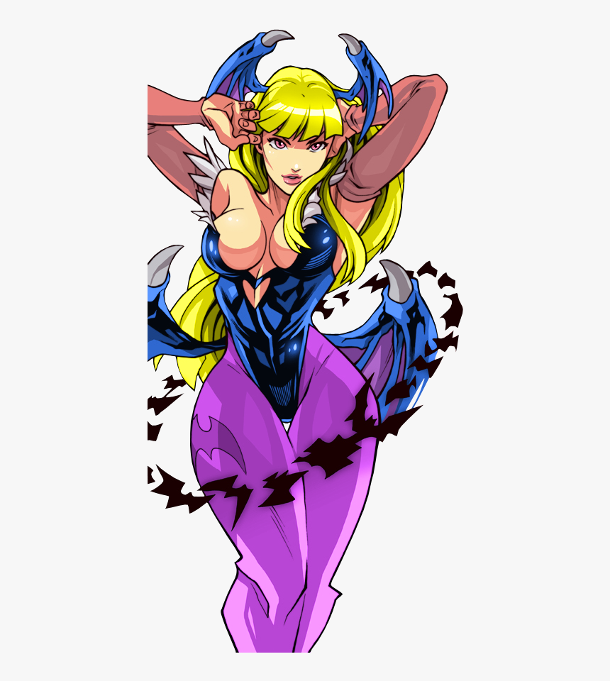 Morrigan Aensland Street Fighter Vs Darkstalkers, HD Png Download, Free Download