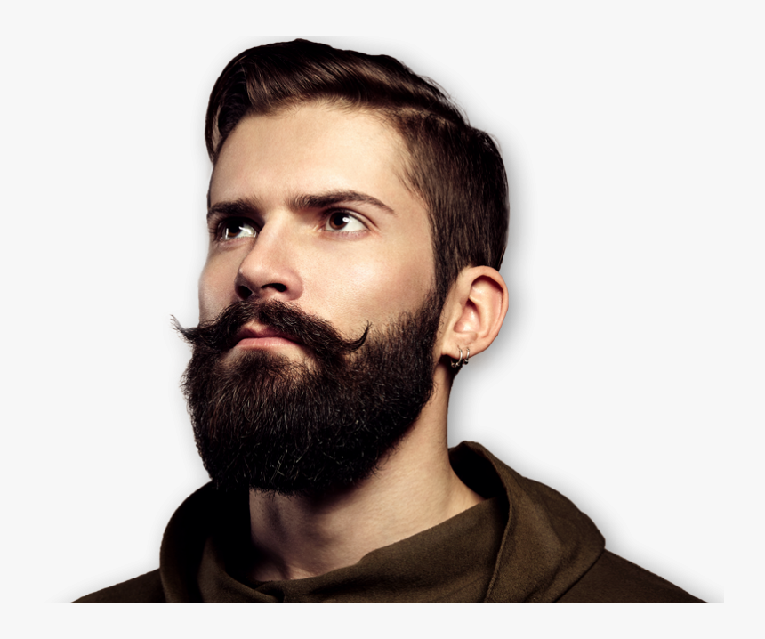 Beard And Moustache Hairstyle, HD Png Download, Free Download