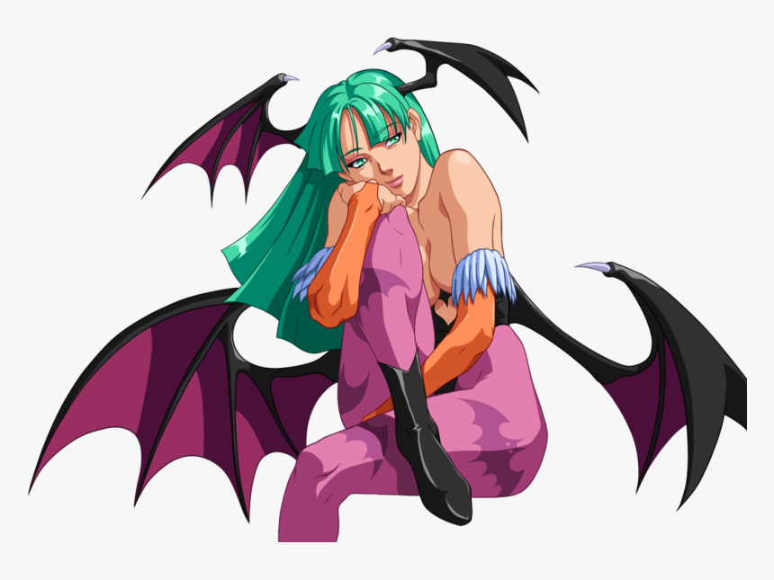Morrigan Darkstalkers Official Art, HD Png Download, Free Download