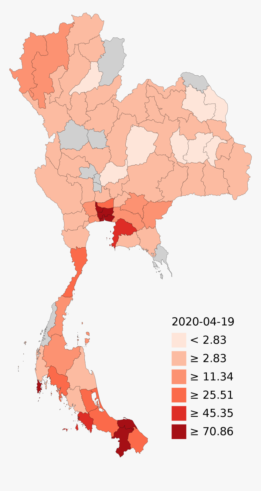 Thailand Map, HD Png Download, Free Download