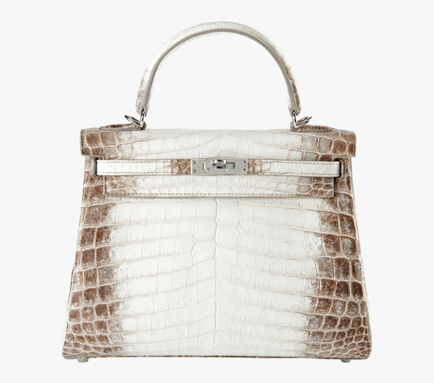 Hermes Himalayan Birkin In Crocodile By The Ornamental - Hermès Kelly Crocodile 25, HD Png Download, Free Download