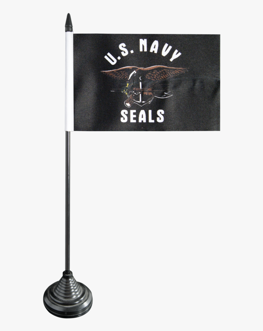 Usa Navy Seals Table Flag - Banner, HD Png Download, Free Download