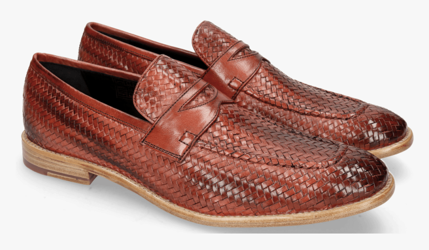 Loafers Eddy 44 Haring Bone Weave Ruby Lining Nappa - Herren Sommerschuhe Geflochten, HD Png Download, Free Download