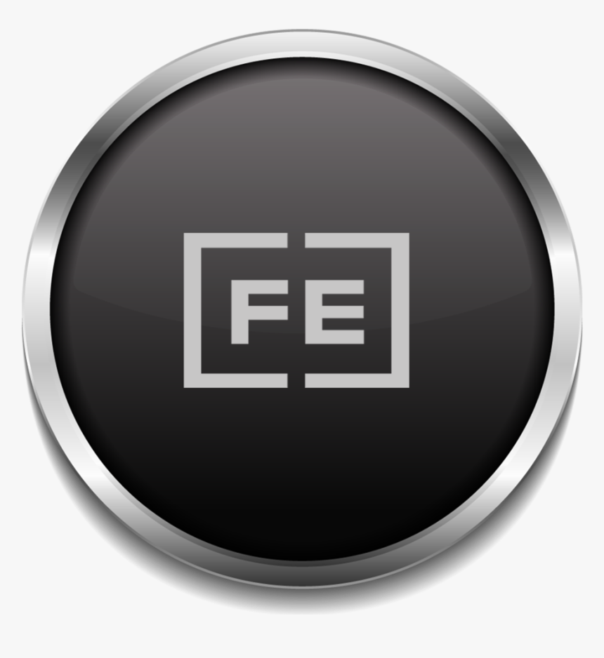 Fe Button - Circle, HD Png Download, Free Download