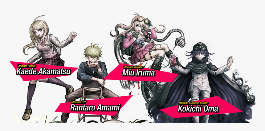 Danganronpa V3 Character List, HD Png Download, Free Download