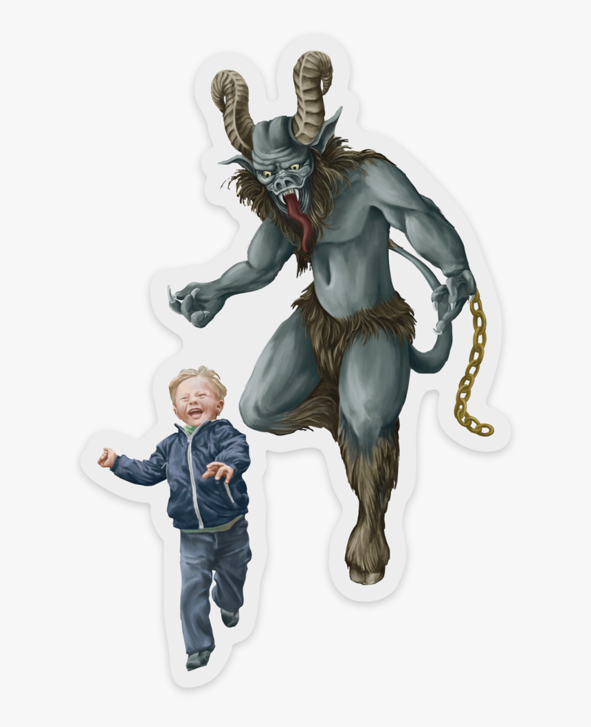 3-pack Of Krampus Stickers , Png Download - Krampus, Transparent Png, Free Download