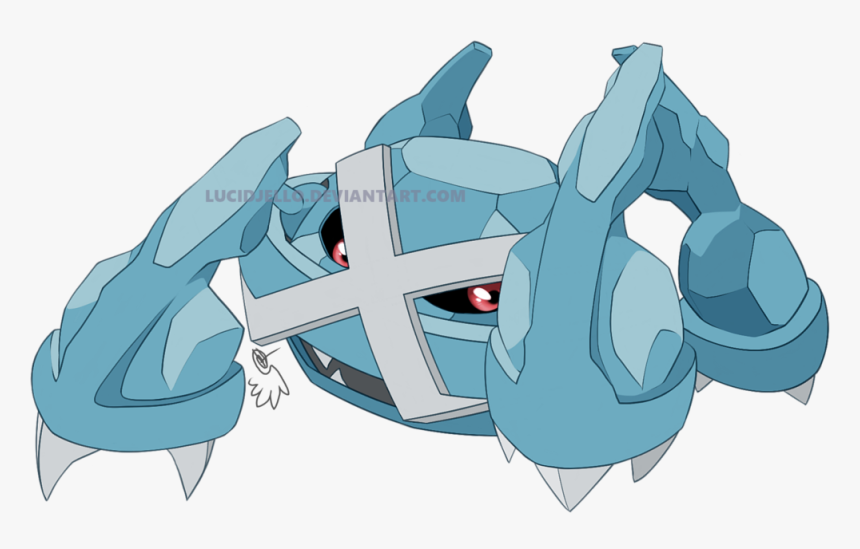 Part One Of A Birfday Gift, It’s Metagross - Cartoon, HD Png Download, Free Download