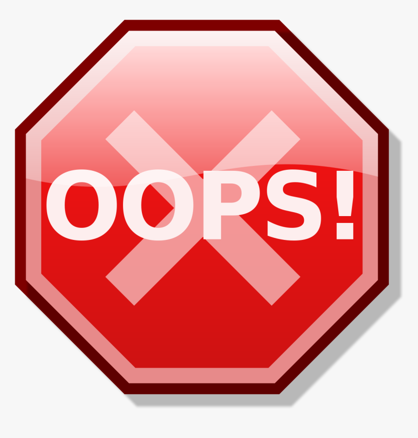 Oops Icon Png, Transparent Png, Free Download