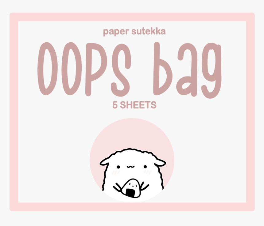 Oops Grab Bags - Illustration, HD Png Download, Free Download