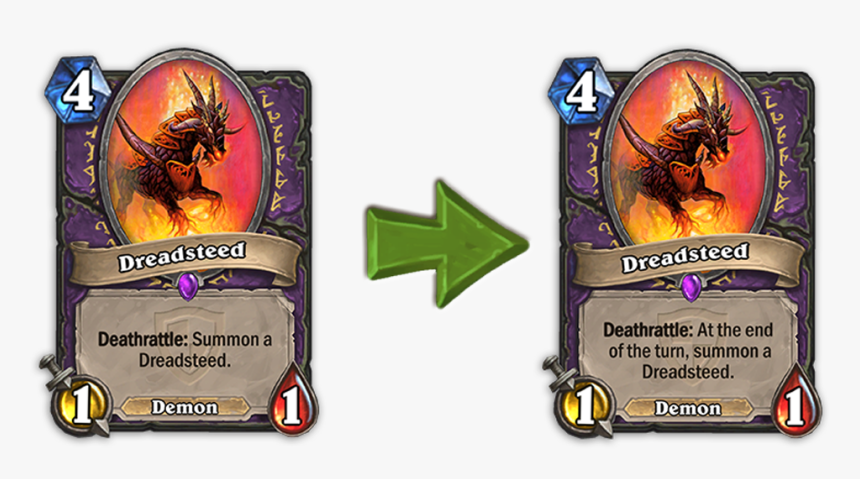 Hearthstone Battlecry Card , Png Download - Dreadsteed Hearthstone, Transparent Png, Free Download