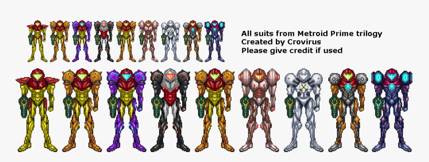 View Samegoogleiqdbsaucenao 1402508746495 , - Metroid Prime Suits, HD Png Download, Free Download