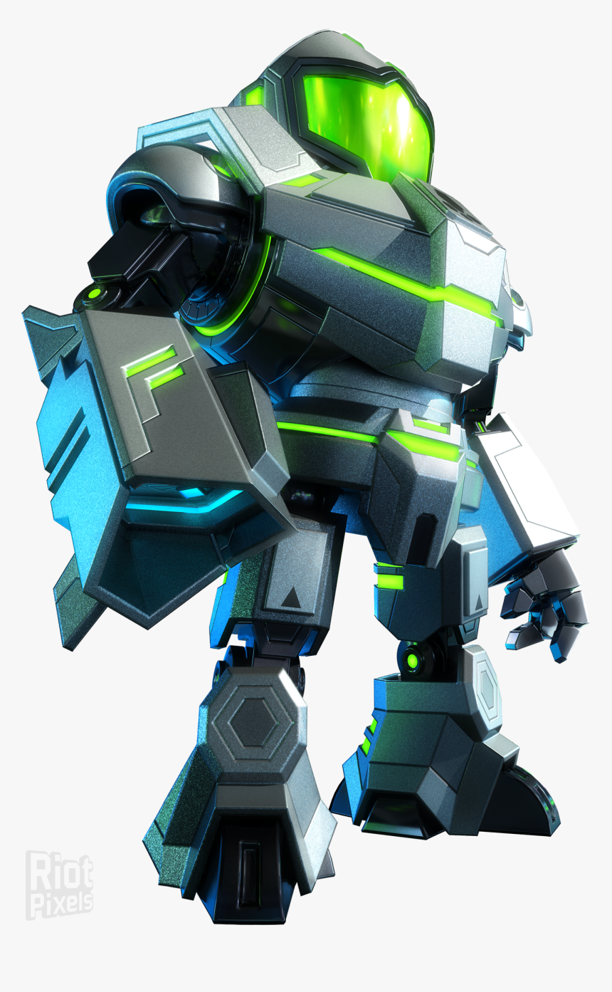 Metroid Prime Federation Force Artwork , Png Download - Metroid Prime Federation Force Green, Transparent Png, Free Download